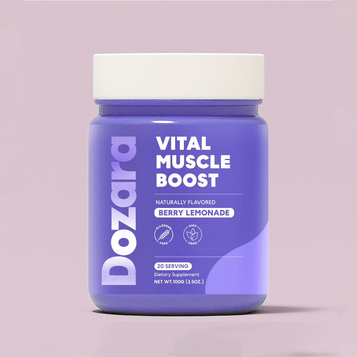 Dozara ® Vital Muscle Boost (HMB Supplement For Bone Density & Muscle Mass)