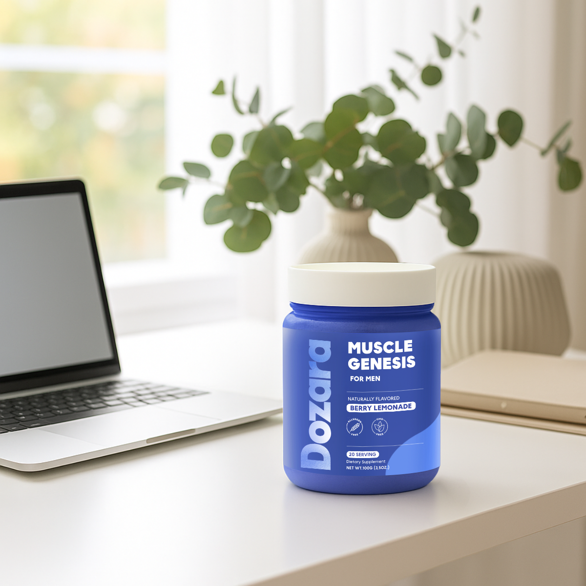 Dozara ® Muscle Genesis For Men HMB Supplement
