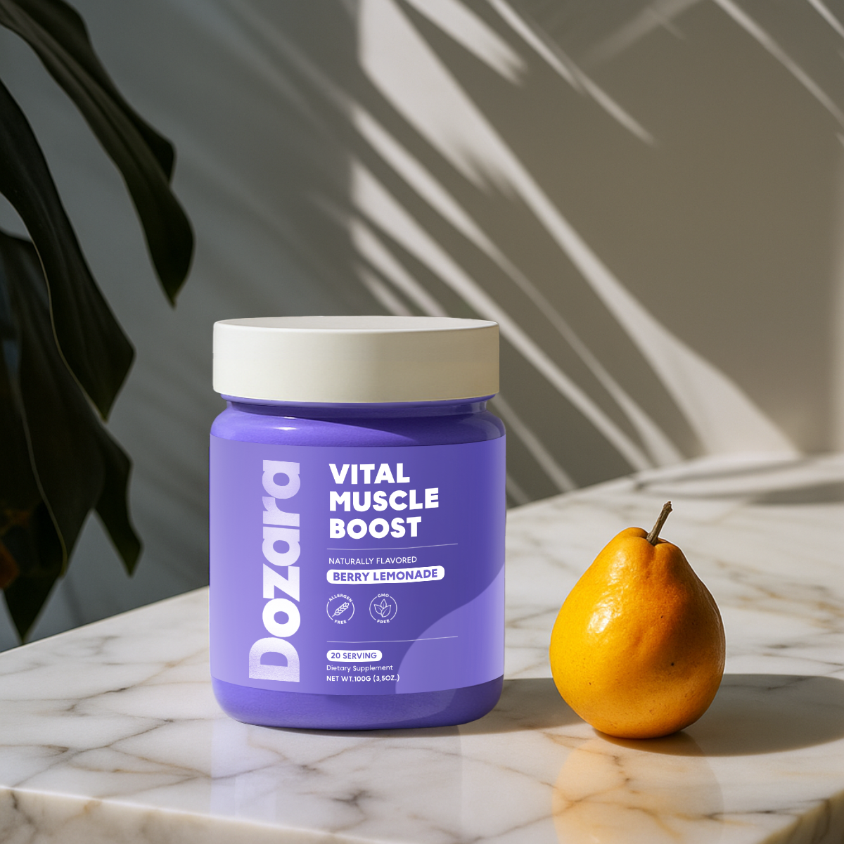 Dozara ® Vital Muscle Boost (HMB Supplement For Bone Density & Muscle Mass)