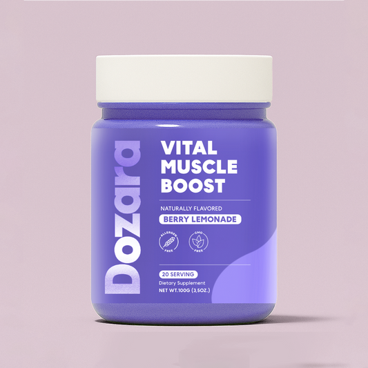 Dozara ® Vital Muscle Boost (HMB Supplement For Bone Density & Muscle Mass)