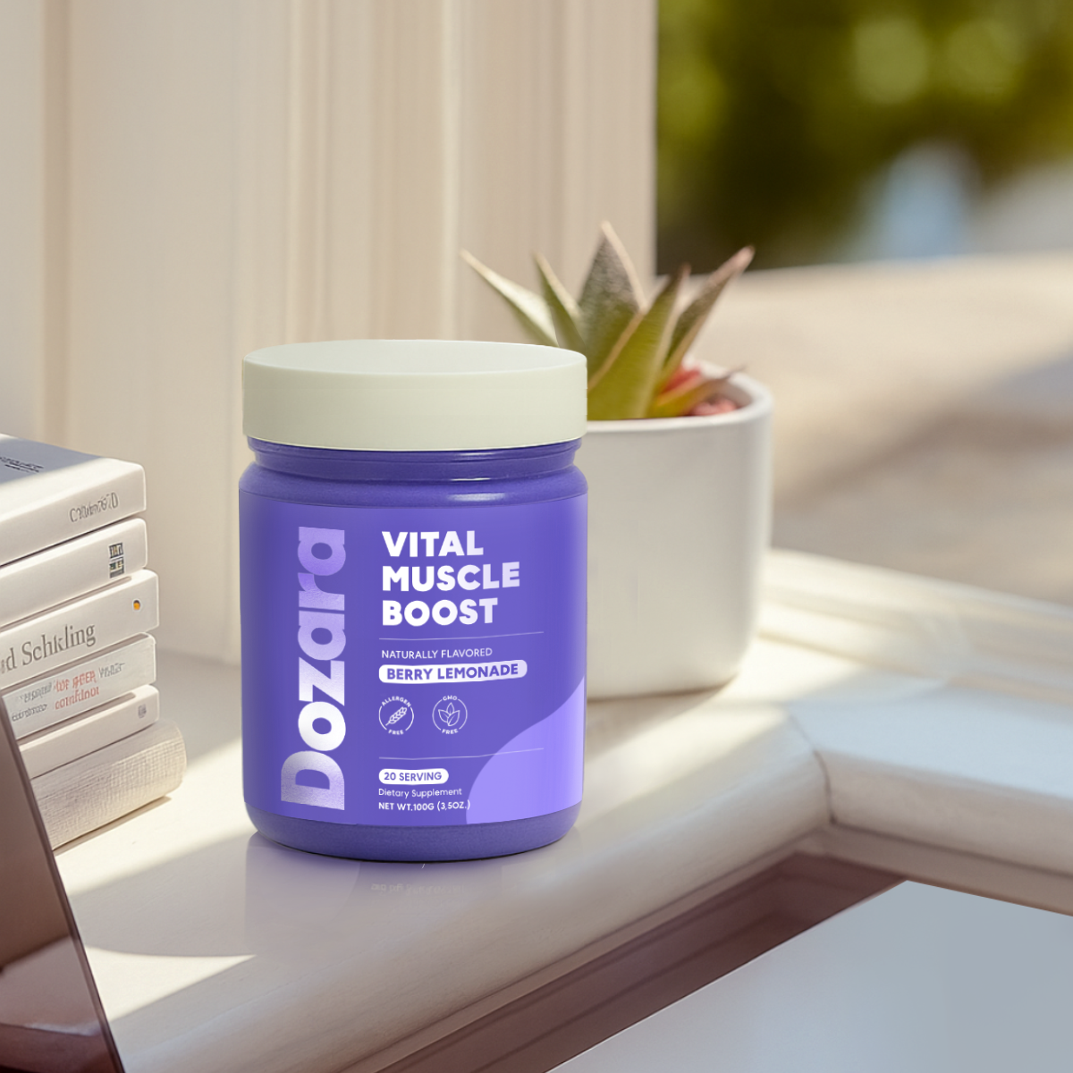Dozara ® Vital Muscle Boost (HMB Supplement For Bone Density & Muscle Mass)
