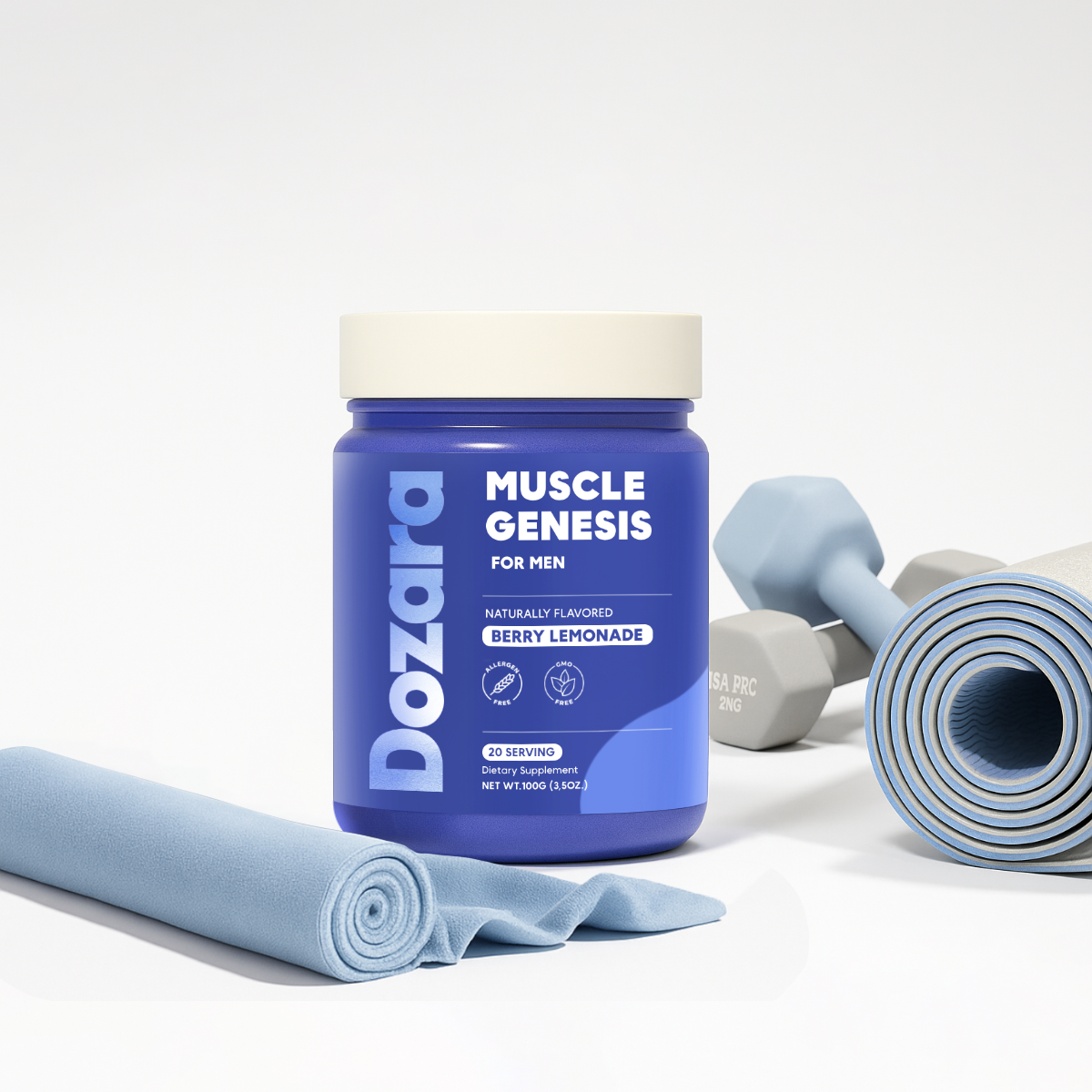 Dozara ® Muscle Genesis For Men HMB Supplement